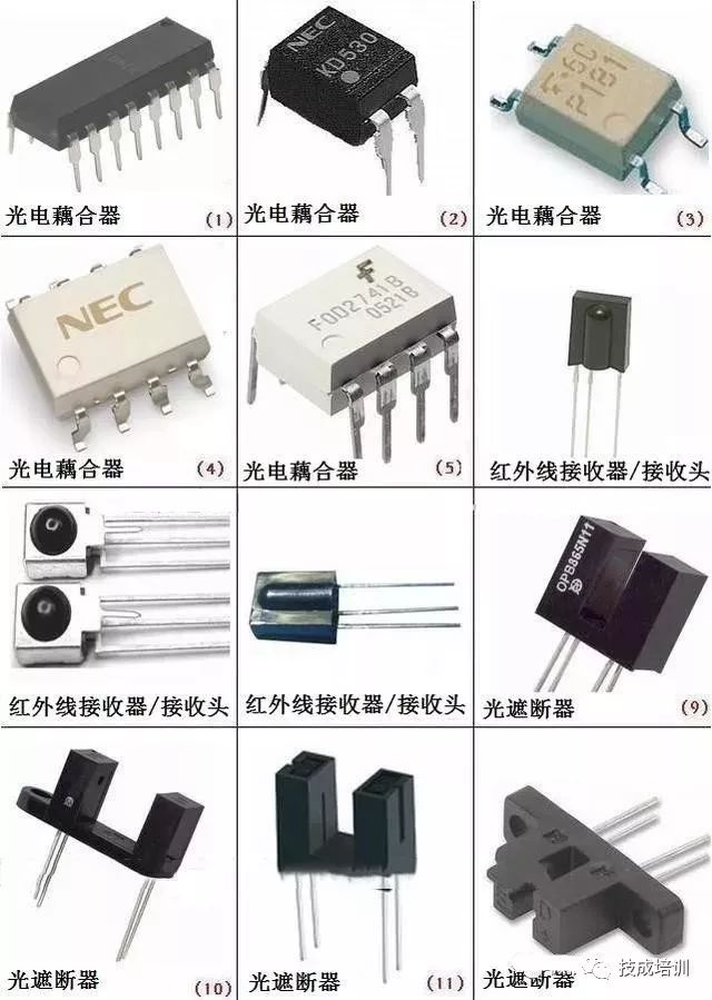 電子元器件圖片、名稱、符號對照大全，超全面建議收藏